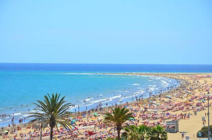 Bungalow Playa Del Ingles Santa Fe 56 Playa del Inglés Exterior foto